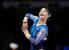 　女子個人総合決勝　杉原愛子の床運動＝ジャカルタ（共同）