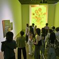いよいよきょう７日まで　栃木県立美術館「動くゴッホ展」　駐車場の混雑も、公共交通機関で来館を