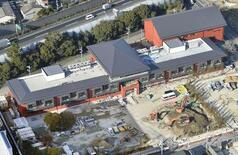 森友へ売却国有地、ごみ４分の１