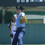 栃木県警、採用活動に一球入魂　署長が栃木ＧＢ戦で始球式