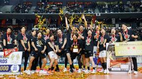 男子は名古屋が３度目の優勝