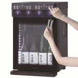 列車の待ち時間に一杯いかが？　東武日光駅構内カフェに日本酒サーバー　東武鉄道と金谷ホテル、30日から期間限定