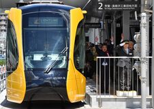 ＬＲＴ、最も混む下り線は午前７時２分発　宇都宮ライトレール　宇都宮駅東口発の混雑状況公表
