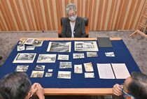 鹿沼の田辺さん　芸妓の写真寄贈