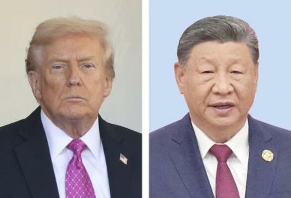 　トランプ米大統領（ゲッティ＝共同）、中国の習近平国家主席