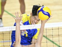 インターハイ栃木県予選バレー男子　足利大付が４連覇　的確な分析生かし圧倒