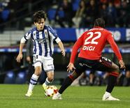 久保フル出場、準々決勝へ