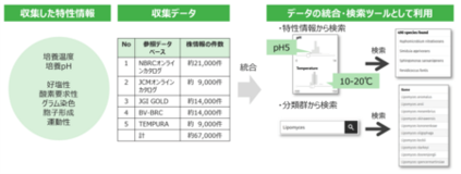 国内初、特性情報から微生物種を検索できる統合データベースを開発・公開しました