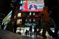 習近平氏、台湾統一へ決意表明