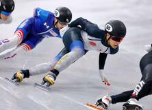 ショートトラック吉永、準々敗退