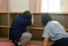 県立校で不審物点検