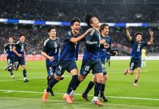 日本、ブラジルから初勝利
