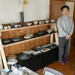 茂木の陶芸家和田さん　自宅工房で体験講座　３日から、作品展示も