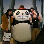 宇都宮で「パンダコパンダ展」開幕 フォトスポットやレプリカ多数、家族連…