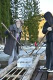 【夕刊】天然氷の切り出し始まる