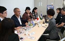 外国人材の就労先 視察