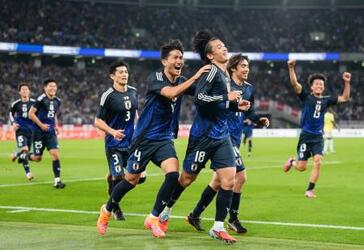 日本、ブラジルから初勝利