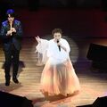 加藤登紀子さん10年ぶりに足利でコンサート　親交あった相田みつをの詩、情感込めて歌う