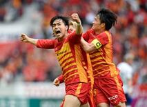 Ｊ１、名古屋が首位浮上