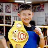 中山（金田ジム、本郷北小）がボクシング・ジュニア全国で優勝　１R40秒…