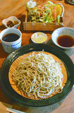 そば結　里椛季節の天ぷらセット　　（かき揚げ・季節野菜天）
