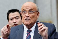 元ＮＹ市長、ジュリアーニ氏入院