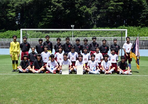 サッカー優勝の氏家