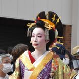 歌麿道中４年ぶり開催　花魁ら練り歩く　江戸の情緒再現　栃木【動画】