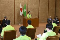 １８人入賞 知事へ報告