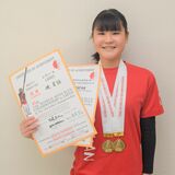 スポーツチャンバラ世界大会で２冠　大田原・夢翔館所属の中２磯さん