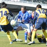 佐野日大V２、終始圧倒　県高校新人スポーツ・サッカー　１点守り宇工退ける