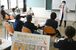 ＪＣＨＯオレンジサロンで木平副院長（右奥）の講話を聞く参加者