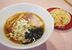 ボリュームたっぷりのラーメンと半チャーハン