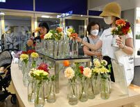東武宇都宮百貨店で好きなダリア選んで摘んで　初日は１時間で完売　10日…