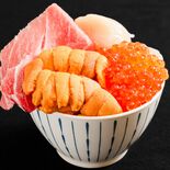 宇都宮・オリオン通りに「海鮮丼えがお」オープン　マグロやウニ、産地直送…