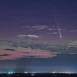 「『君の名は。』みたい」栃木県内で観測相次ぐ　紫金山・アトラス彗星、２…