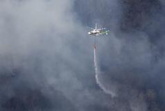 群馬の山林火災 約72ヘクタールを焼損