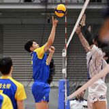 足利大付属が２回戦敗退　春高バレー男子　コンビ不発、叶わなかった「日本一」　
