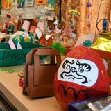 「エコ楽おもちゃ」350点展示　身近な素材で手作り　野木