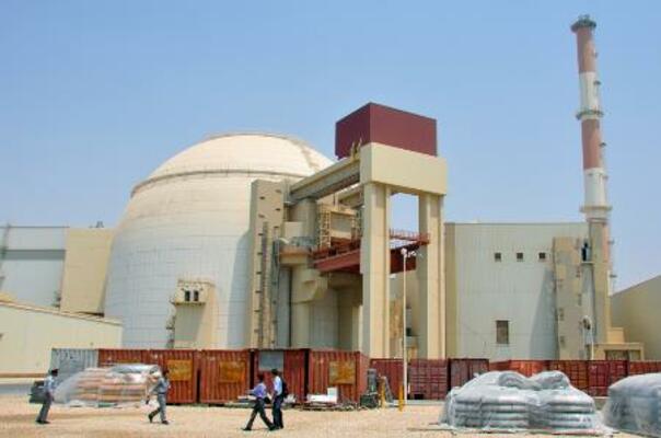 　イラン南部のブシェール原発＝２０１０年