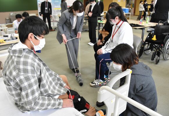 昨年、大学で開かれた体験会