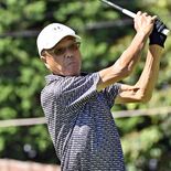 阿久津英男（日光）猛チャージ　会心、後半５バーディー　知事盃ゴルフ・シ…