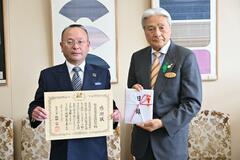 １年生の安全へ反射ストラップ