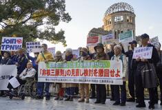 非核三原則の見直し検討非難