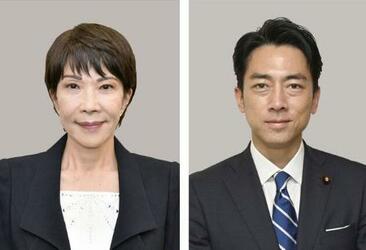 高市、小泉氏が決選へ