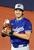 　キャッチボールするドジャース・大谷＝トロント（共同）
