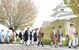 ２０１９年の社参行列。市民が侍などの装束で練り歩いた