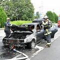宇都宮の平出工業団地で車両火災