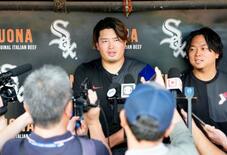 村上、リハビリは「順調」