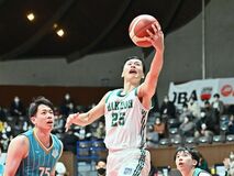 男子白鷗大準決勝　全日本学バスケットボール